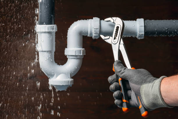 Professional Drain Cleaning technician working in Campbell Hill, IL
